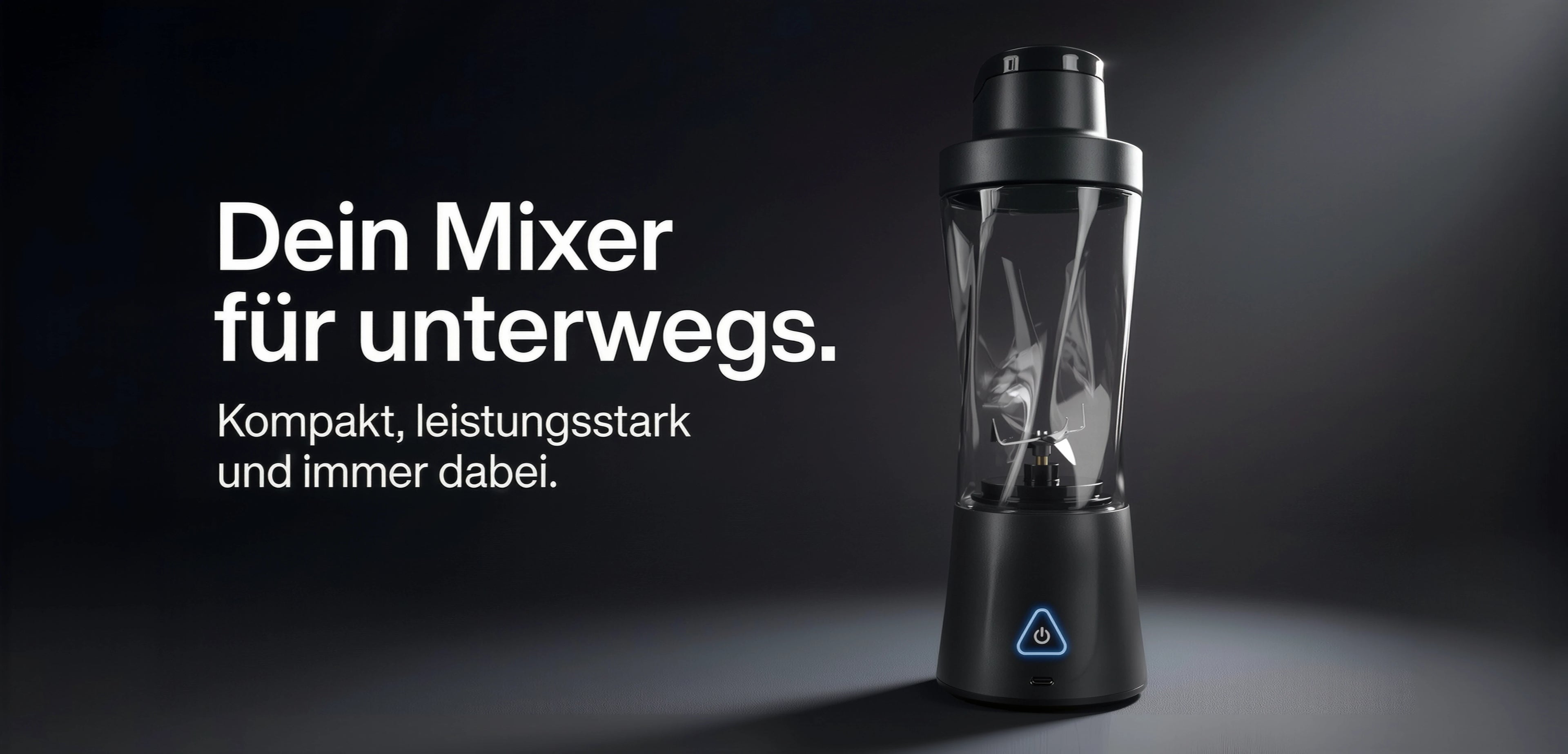 Mixxyy tragbarer Mixer – Smoothies, Shakes und Iced Coffee für unterwegs
