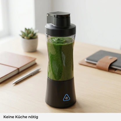 Mixxyy Smoothie Mixer im Büro – frische Shakes ohne Standmixer zubereiten