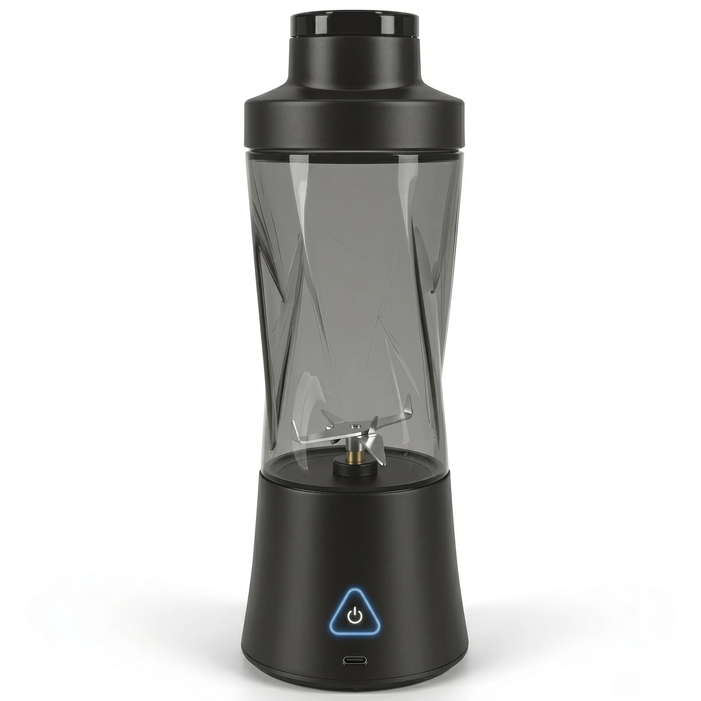 Mixxyy tragbarer Mixer Schwarz – kompakter Smoothie Maker für unterwegs