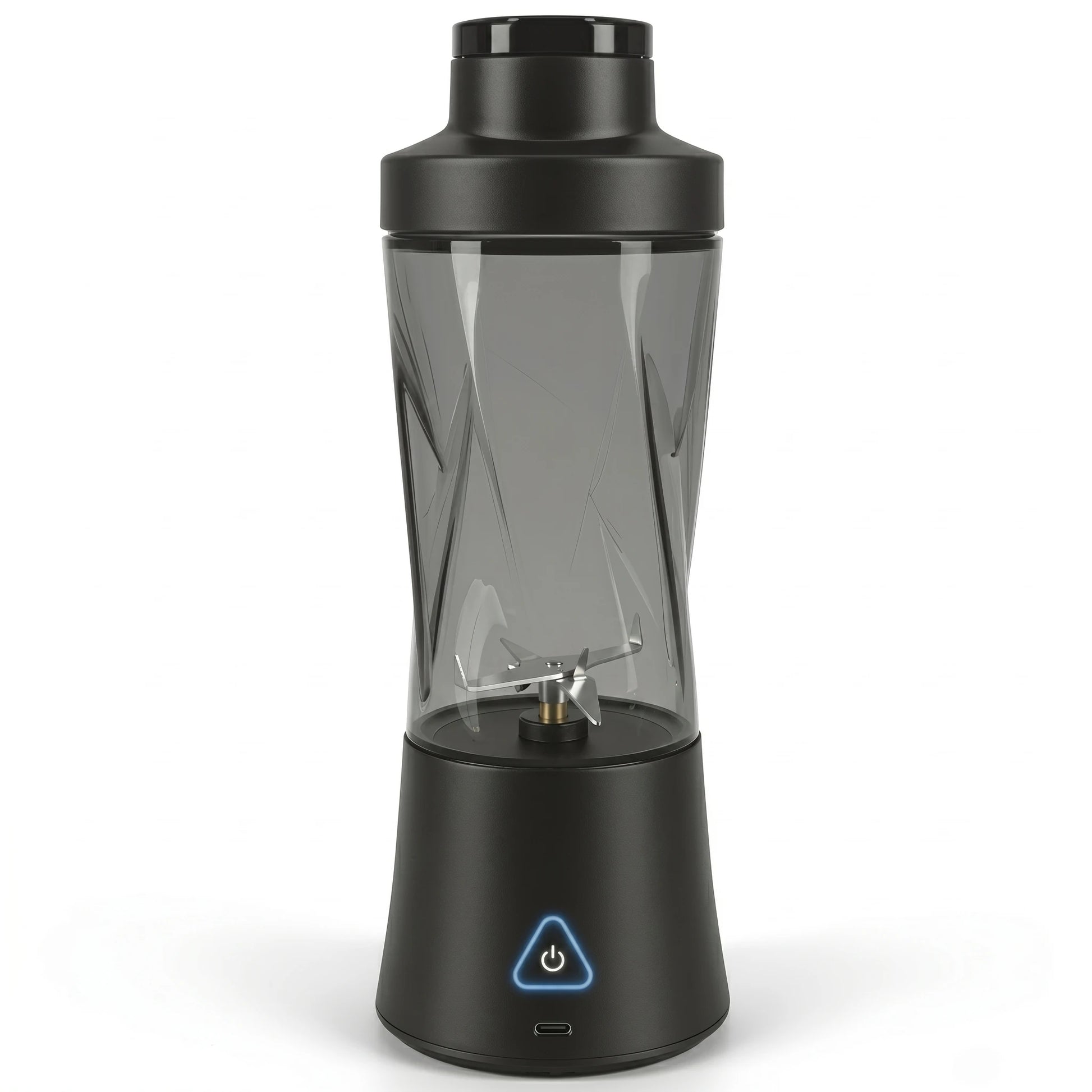 Mixxyy tragbarer Mixer Schwarz – kompakter Smoothie Maker für unterwegs