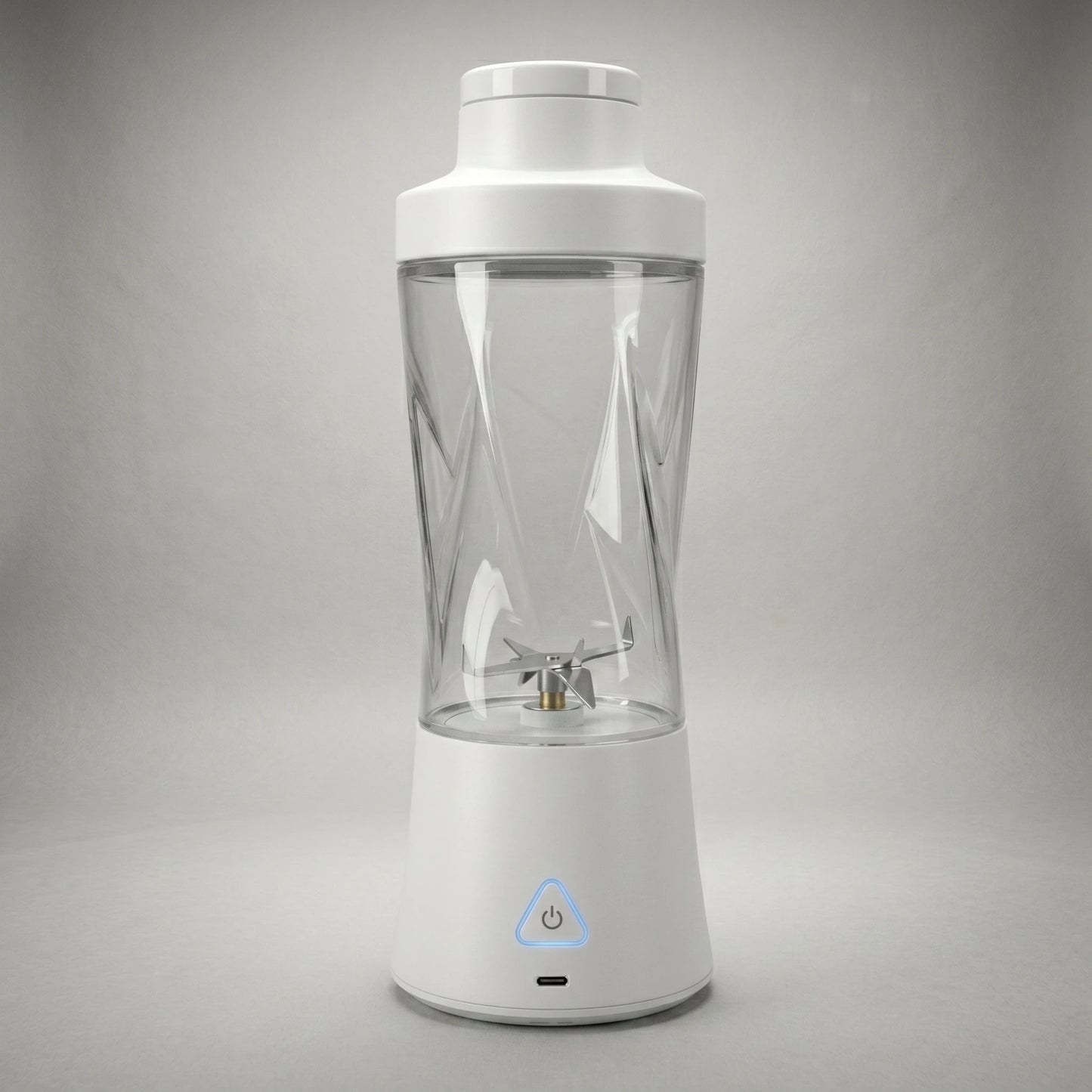 Mixxyy tragbarer Mixer Weiß – kompakter Smoothie Maker für unterwegs